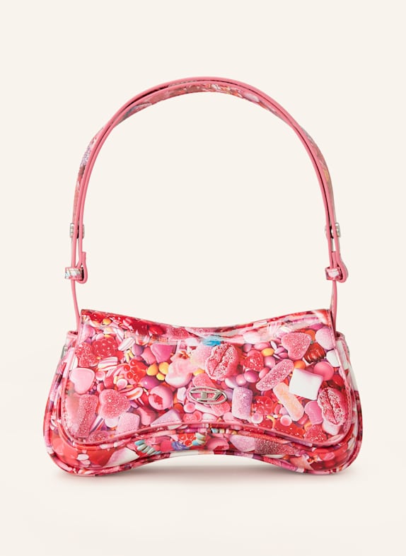 DIESEL Schultertasche PLAY PLAY PINK/ FUCHSIA/ GELB