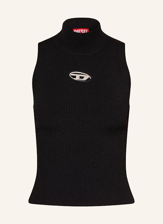 DIESEL Top M-ONERVAX-TOP mit Cut-out SCHWARZ