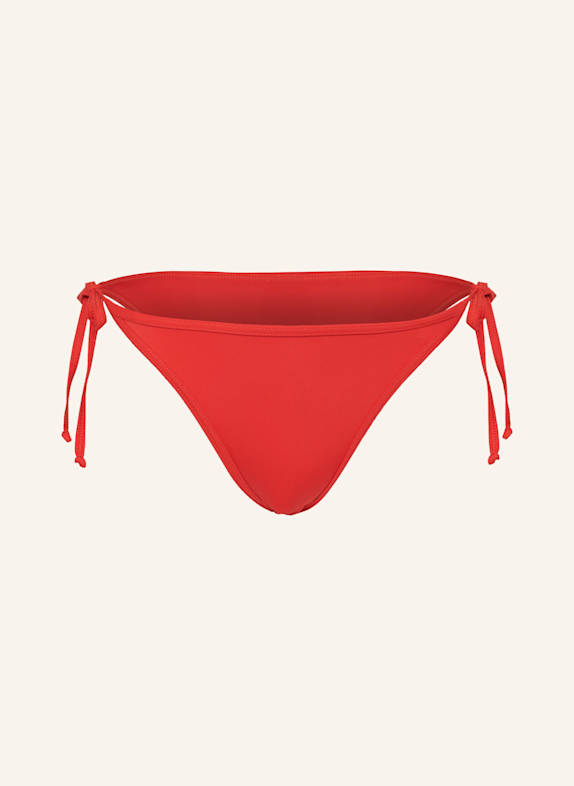 DIESEL Triangel-Bikini-Hose BRAZILIAN-D-CORE ROT/ WEISS