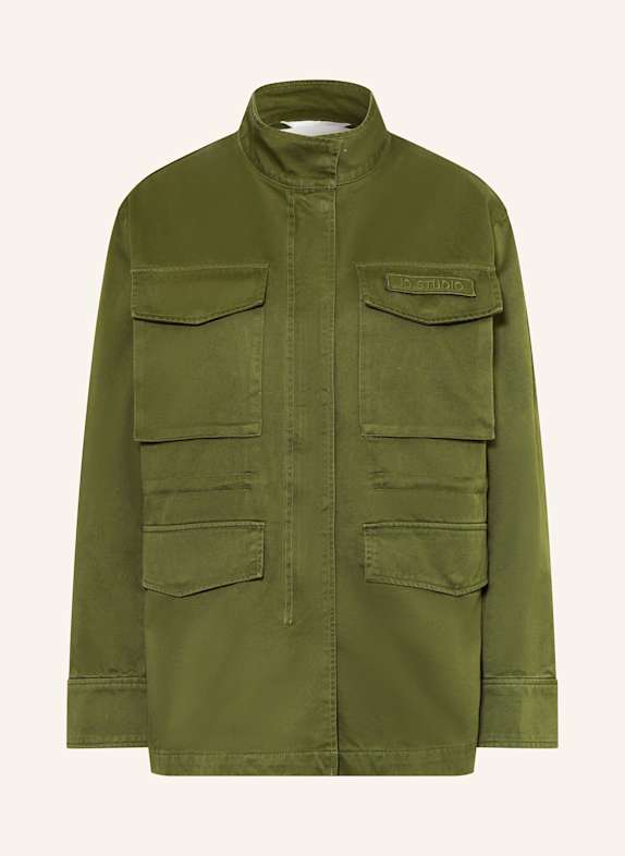 IQ STUDIO Bunda Fieldjacket OLIVOVÁ