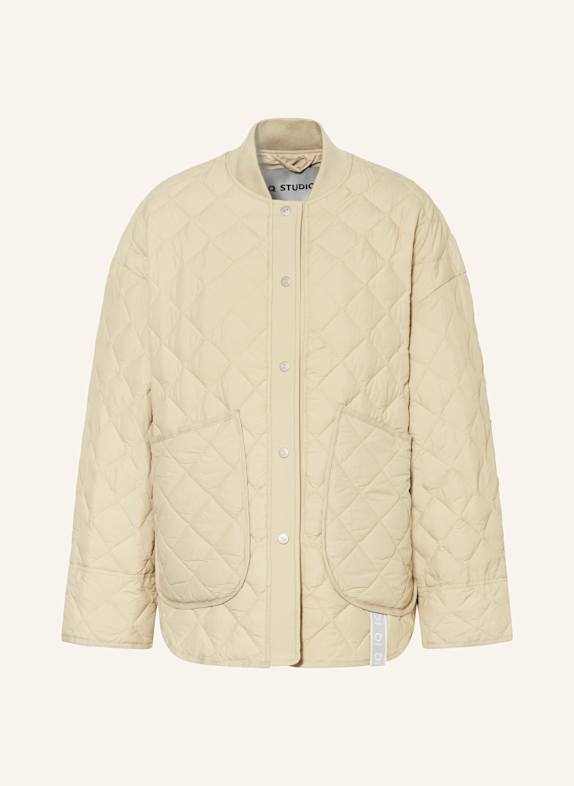 IQ STUDIO Steppjacke HELLBRAUN