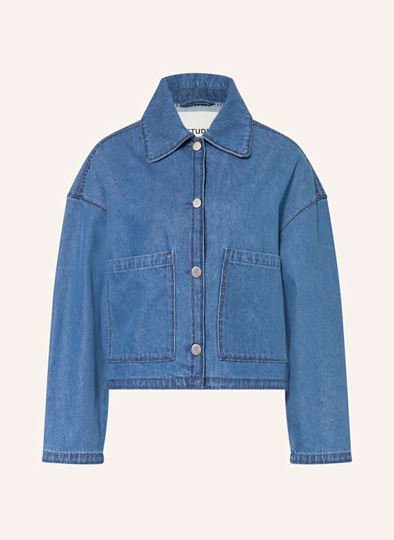 IQ STUDIO Jeansjacke BLAU