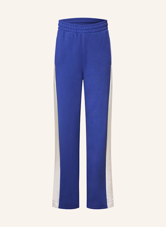 TheJoggConcept Sweathose JCSAJA mit Galonstreifen DUNKELBLAU / ECRU