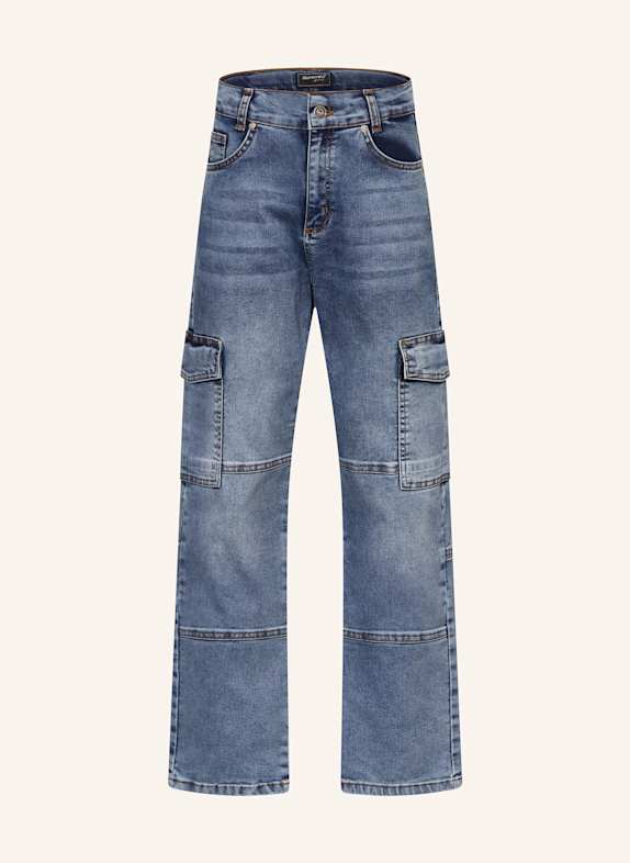 BLUE EFFECT Cargohose in Jeansoptik BLAU