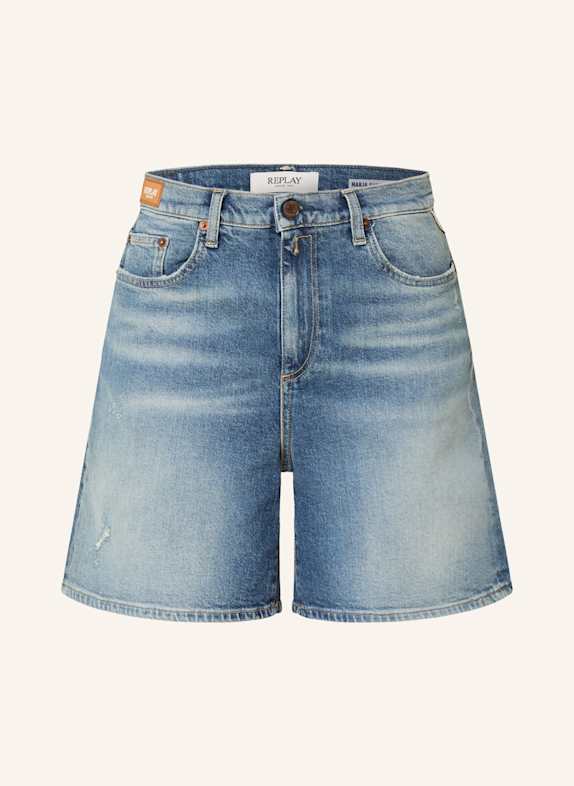 REPLAY Jeansshorts NARJA 009 MEDIUM BLUE
