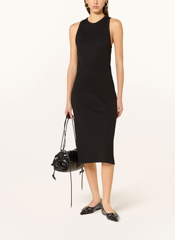 REPLAY Jerseykleid SCHWARZ