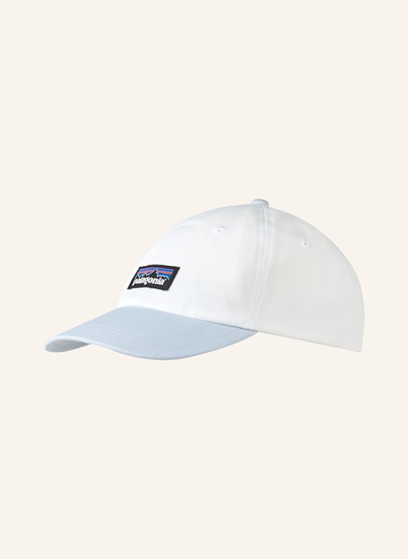 patagonia Cap P-6 WHITE/ LIGHT BLUE