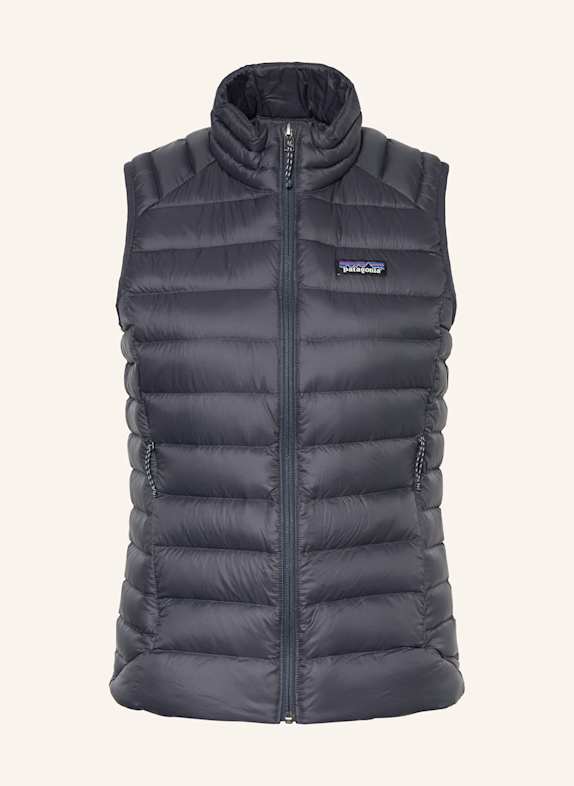patagonia Lightweight down vest DARK BLUE