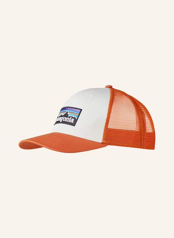 patagonia Cap P-6 ORANGE/ ECRU