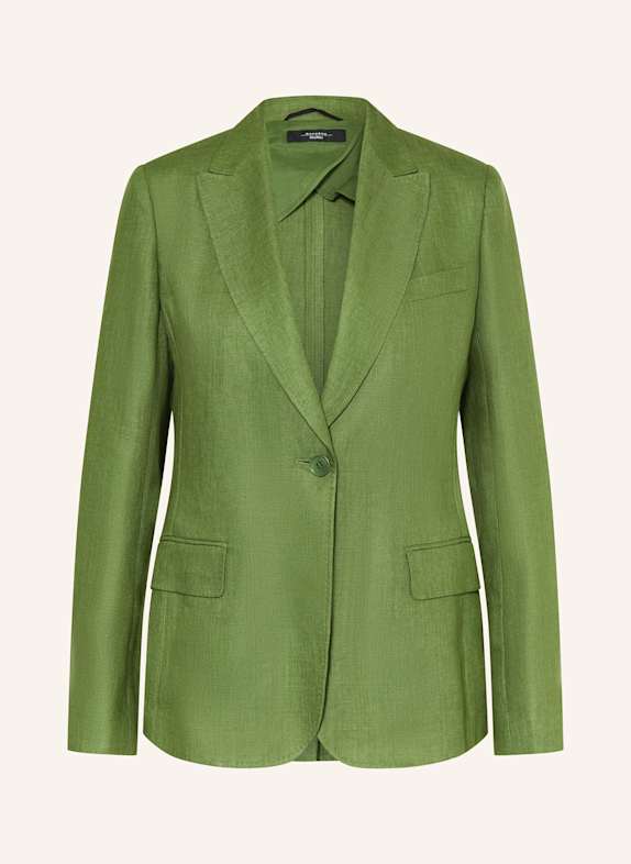 WEEKEND Max Mara Leinenblazer NALUT GRÜN