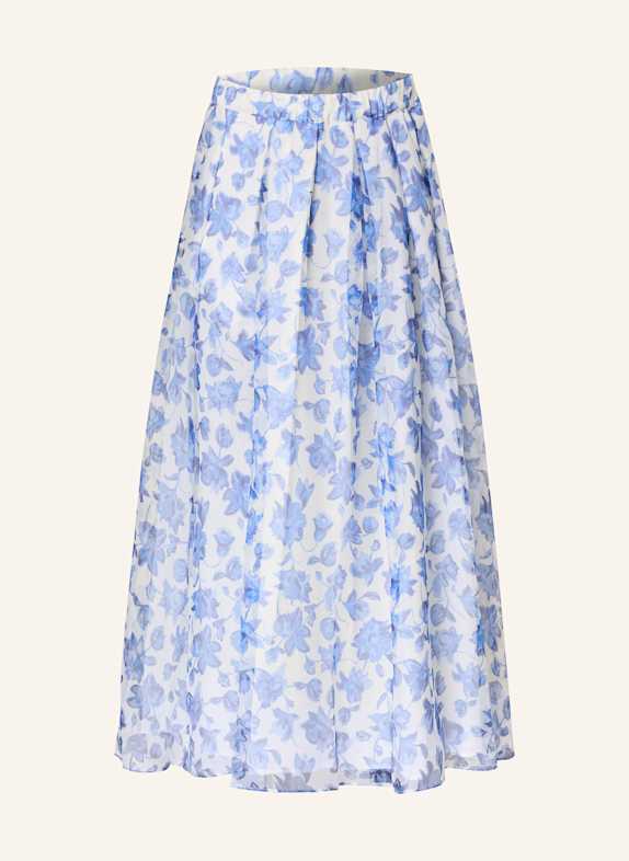 WEEKEND Max Mara Seidenrock MARCA WEISS/ BLAU