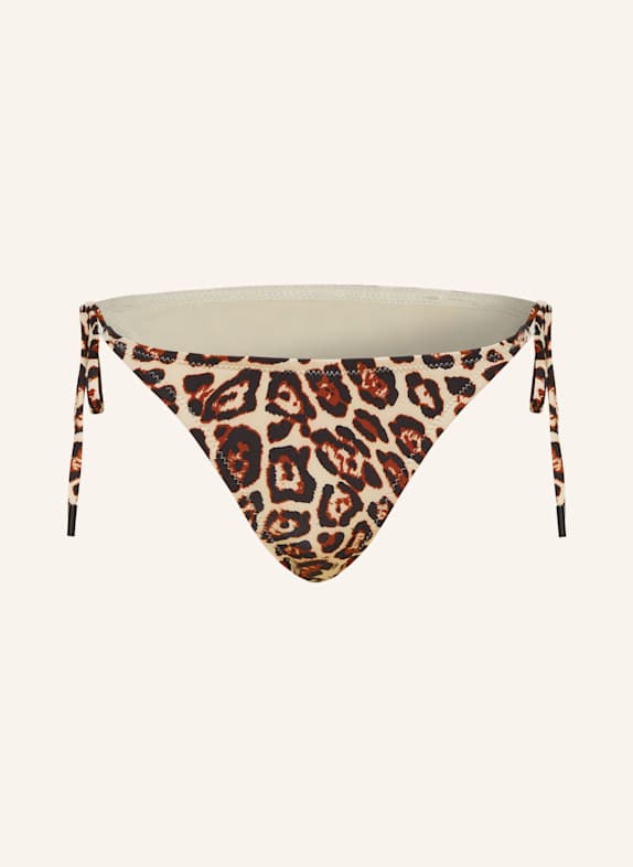 GOLDBERGH Triangel-Bikini-Hose FROCE ECRU/ BRAUN/ SCHWARZ
