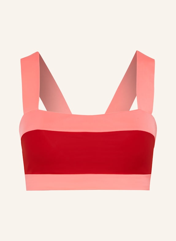 GOLDBERGH Bustier-Bikini-Top PLONGE ROT/ ROSA