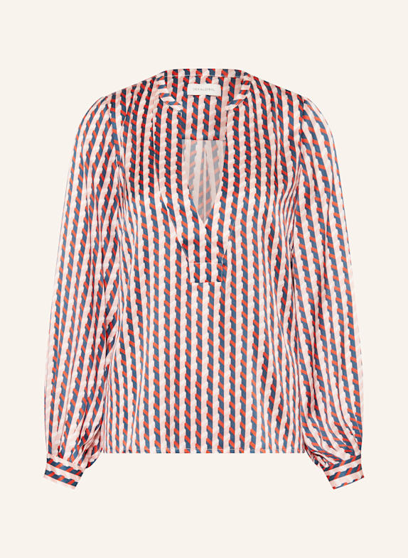 dea kudibal Blusenshirt NADIA aus Seide ROSA/ DUNKELBLAU/ ROT