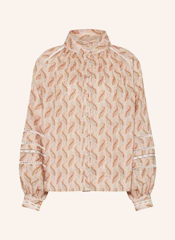 dea kudibal Bluse NITA mit Lochspitze BEIGE/ BRAUN