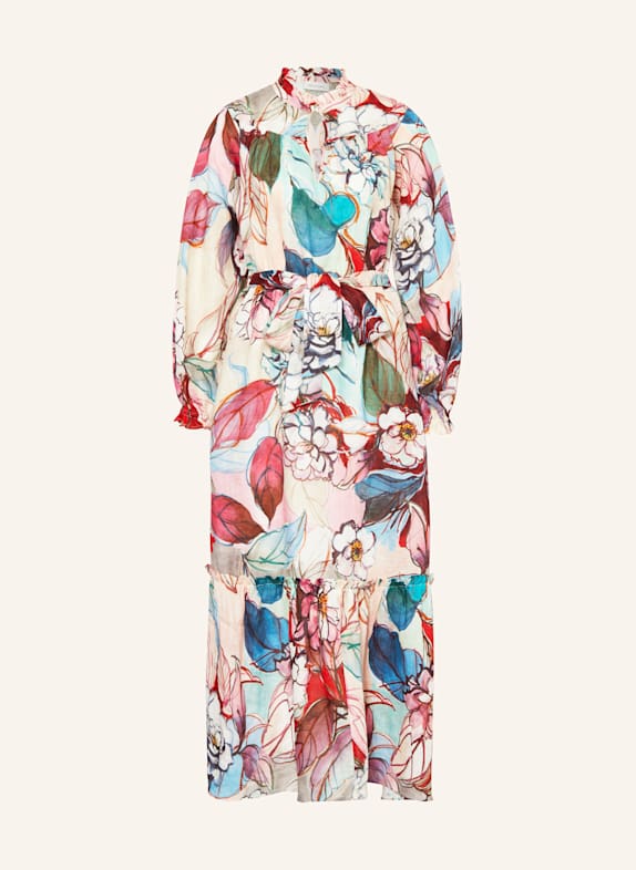 dea kudibal Leinenkleid RAYANA ROSA/ MINT/ PETROL