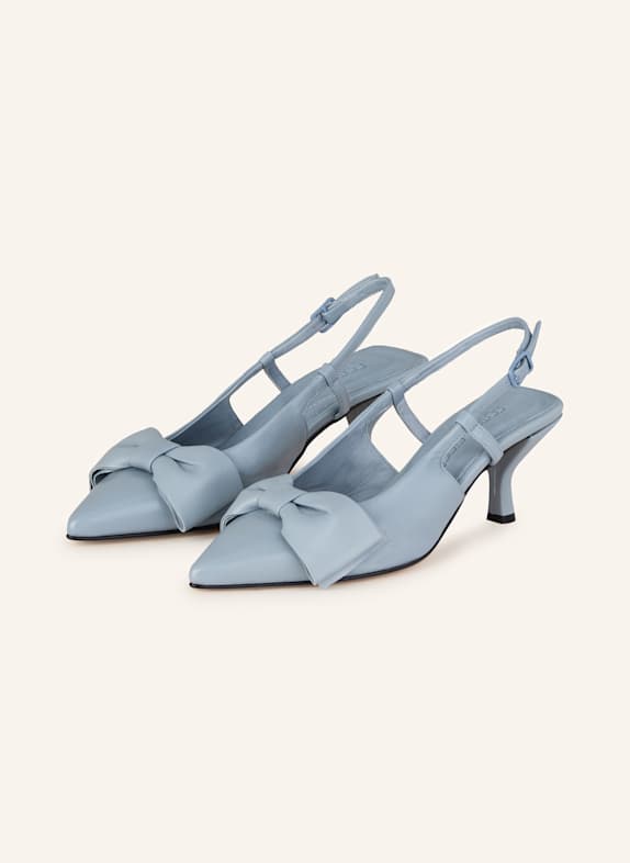 POMME D'OR Slingpumps HENRIETTE HELLBLAU