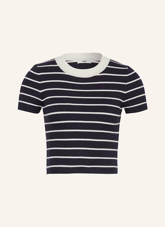 mavi Strickshirt DUNKELBLAU/ WEISS