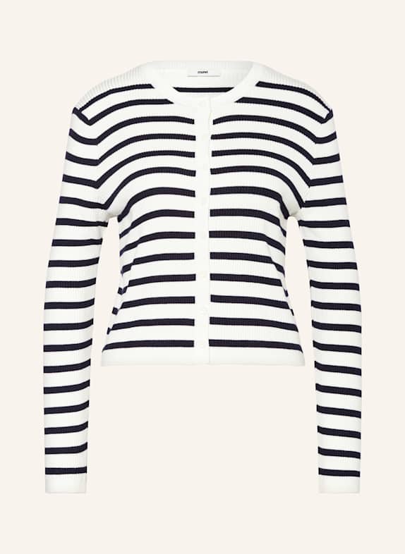 mavi Strickjacke DUNKELBLAU/ WEISS