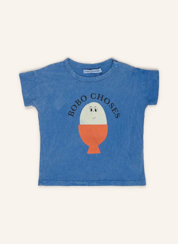 BOBO CHOSES T-Shirt DUNKELBLAU/ ROT/ ECRU