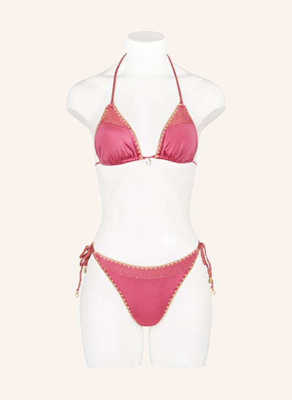BANANA MOON COUTURE NAZCA BLIKA Triangle Bikini Bottoms PINK