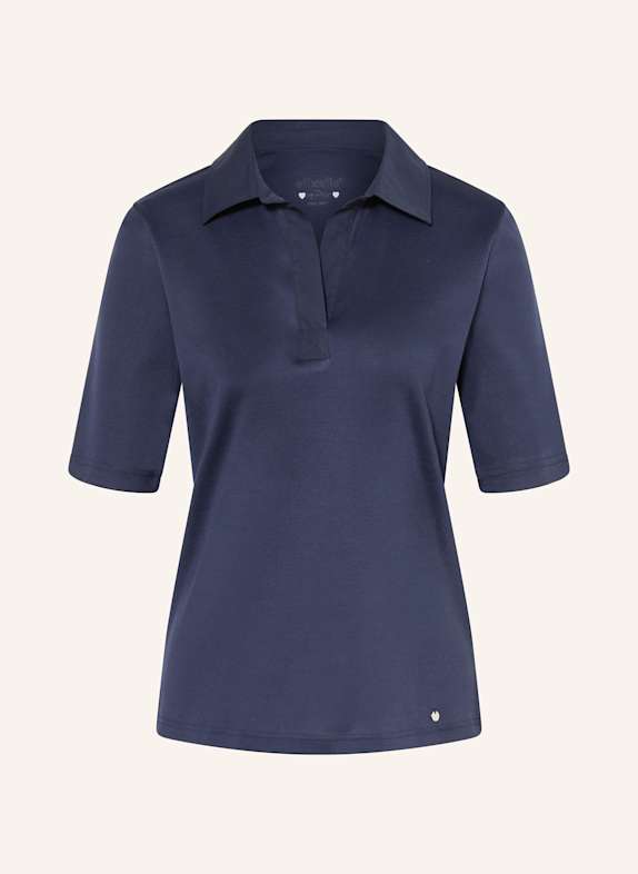 efixelle Jersey-Poloshirt DUNKELBLAU