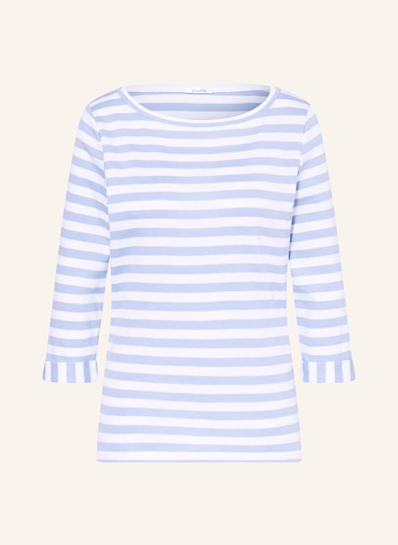 efixelle Shirt mit 3/4-Arm WEISS/ HELLLILA