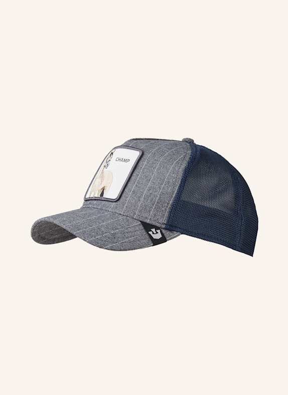 GOORIN BROS. Cap SUITED CHAMP GRAU/ DUNKELBLAU