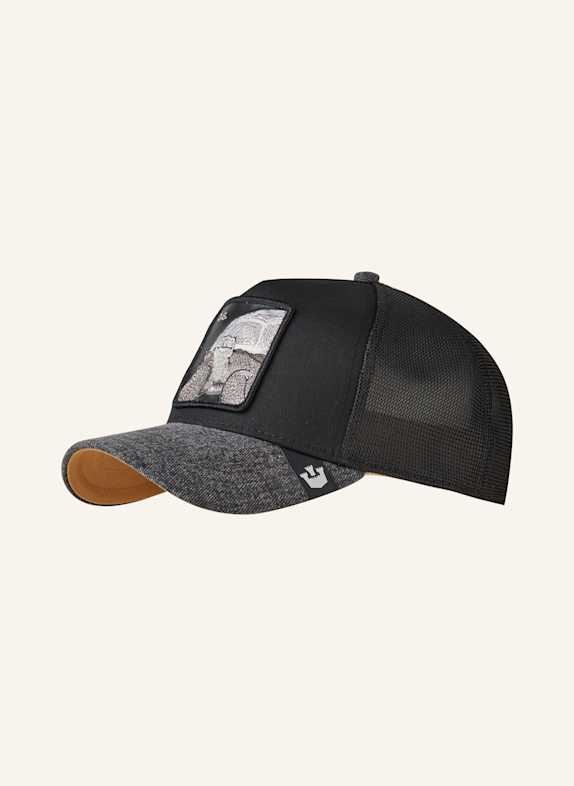 GOORIN BROS. Cap THE OG TORTTOISE SCHWARZ/ DUNKELGRAU