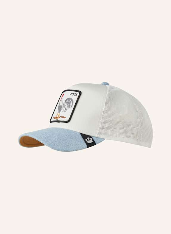 GOORIN BROS. Cap ROOSTER FAN INSTITUTION BALL CLUB HELLBLAU/ WEISS