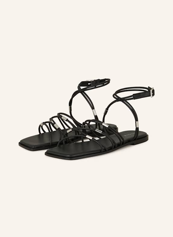 VIC MATIÉ Sandalen SCHWARZ
