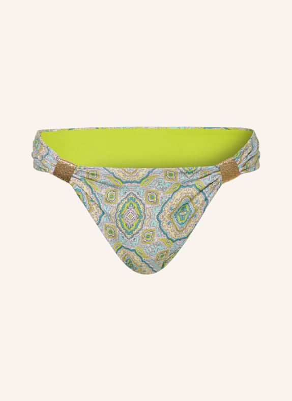 heidi klein Basic-Bikini-Hose HACIENDA MINT/ NEONGELB/ PETROL