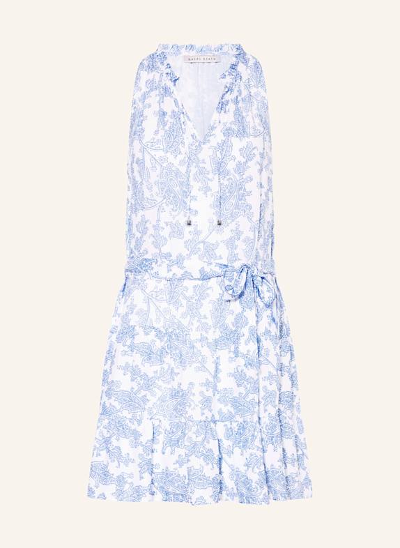 heidi klein Strandkleid PLAYA PARAISO mit Rüschen WEISS/ HELLBLAU