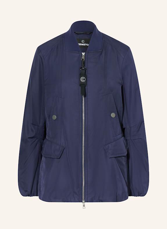 CREENSTONE HALY jacket with placket DARK BLUE