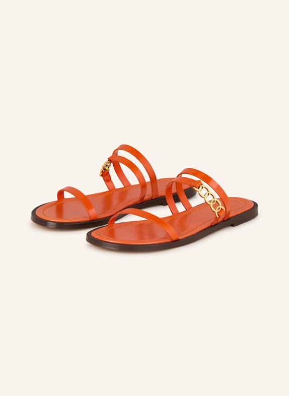 ODISSì Lackpantoletten JULIET ORANGE