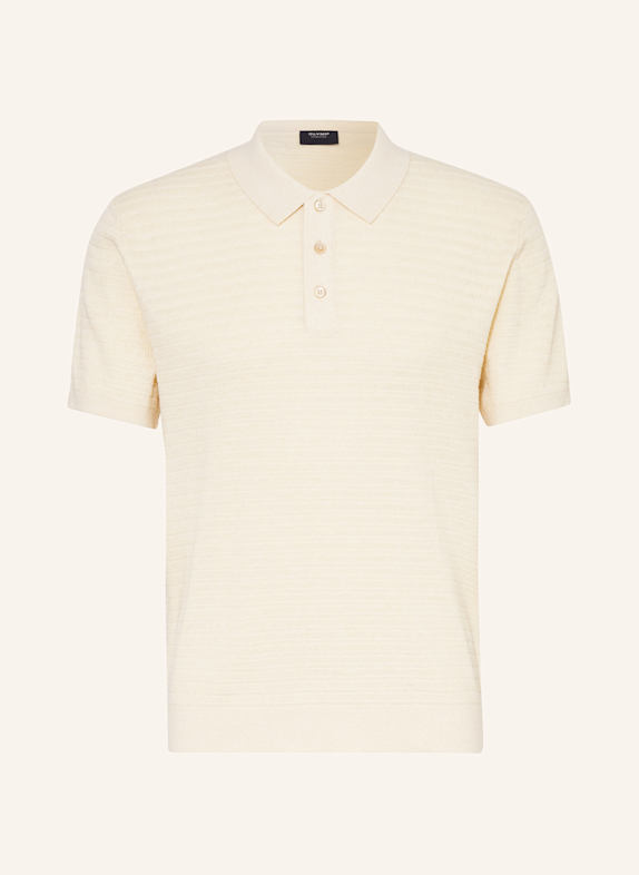 OLYMP SIGNATURE Strick-Poloshirt ECRU