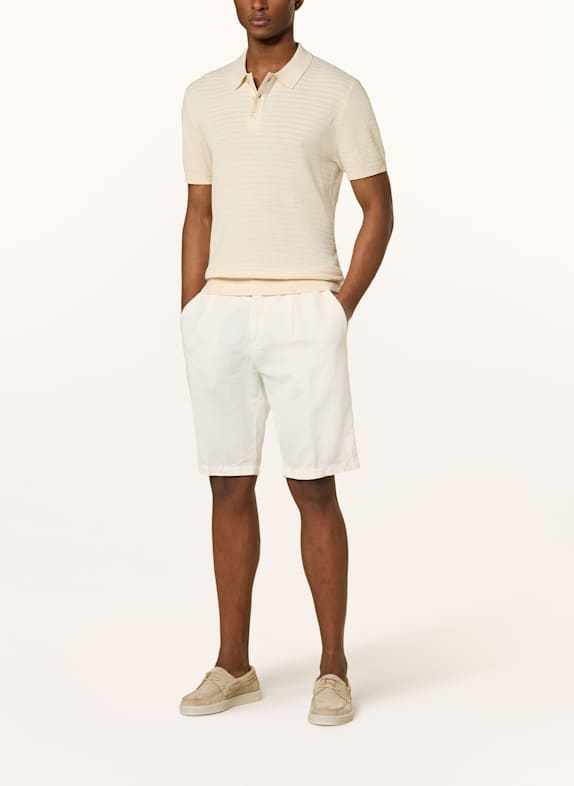 OLYMP SIGNATURE Tricou polo tricotat ECRU