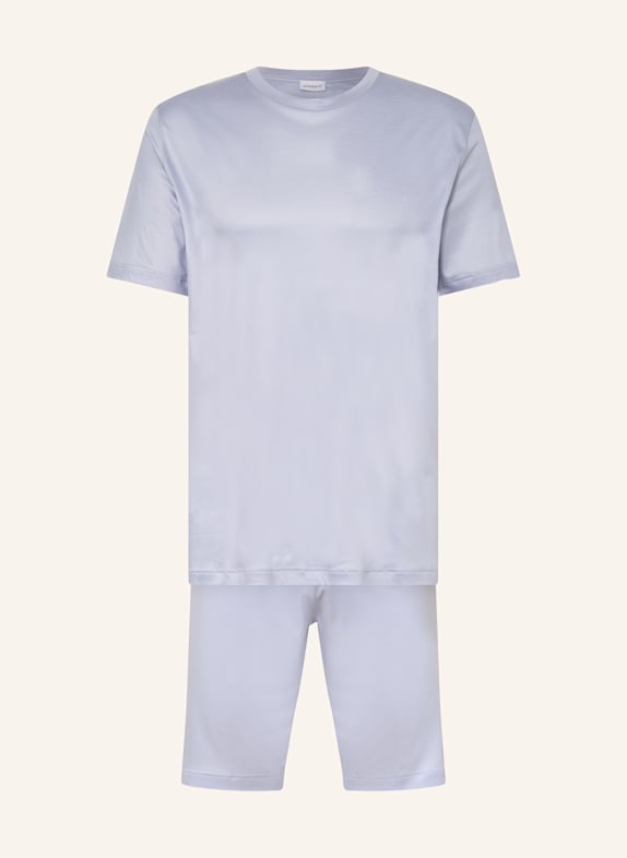 zimmerli Shorty-Schlafanzug SUSTAINABLE LUXURY BLAUGRAU