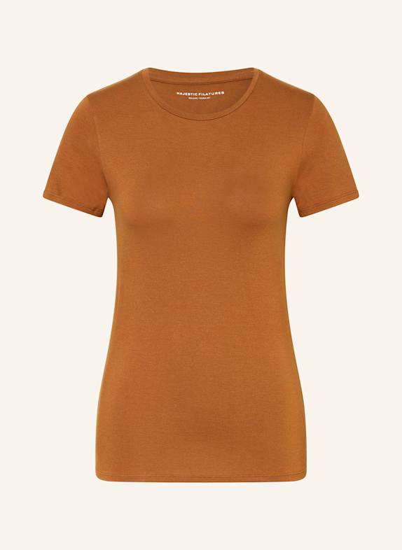 MAJESTIC FILATURES T-Shirt BRAUN