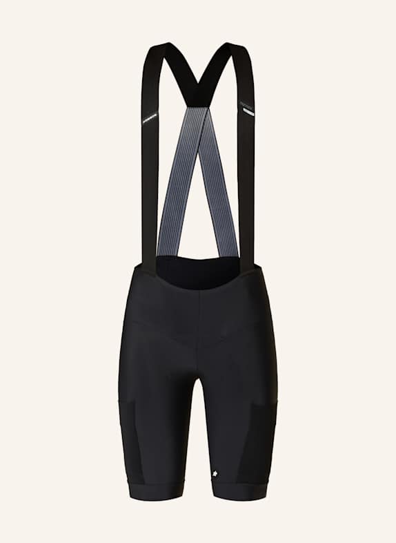 ASSOS TACTICA KIESKÄFER T5 cycling shorts with straps and padded insert BLACK