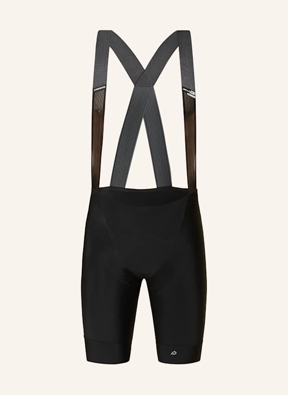 ASSOS MILLE GTS S11 cycling shorts with straps and padded insert BLACK