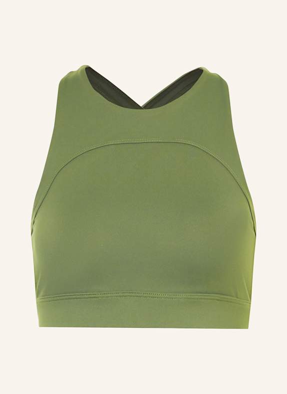 MANDALA Sport-BH HIGH NECK GRÜN