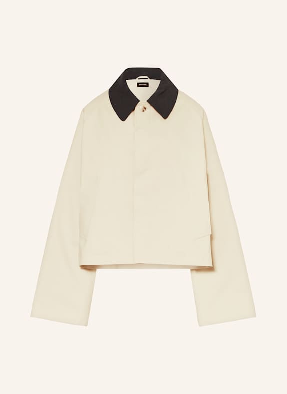MEOTINE Kastenjacke JOEL CREME/ SCHWARZ