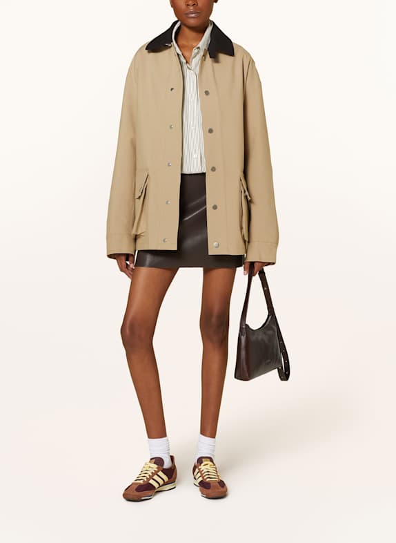 MEOTINE Jacke BROOKLYN BEIGE/ SCHWARZ