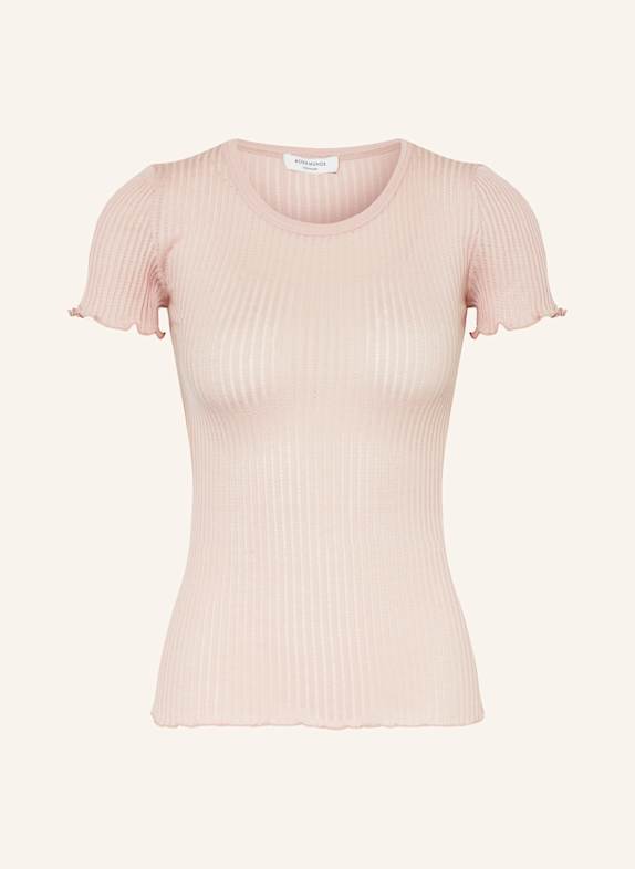 rosemunde Strickshirt aus Seide ROSÉ