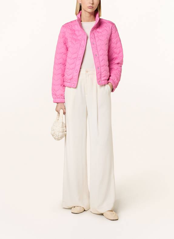 RINO & PELLE Steppjacke PINK