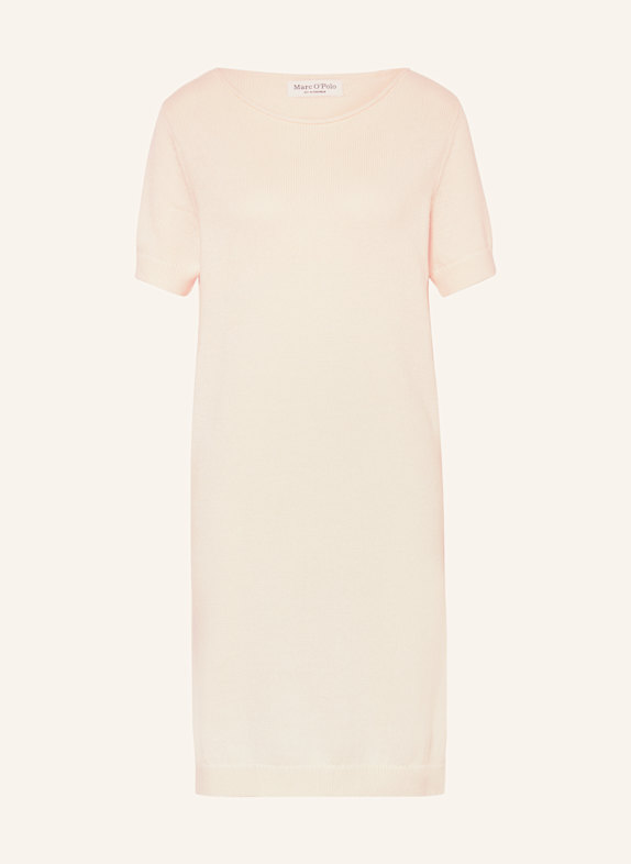 Marc O'Polo Strickkleid mit Leinen BEIGE