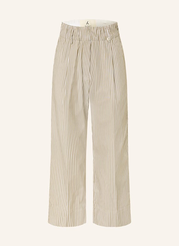 MYTHS Culottes WHITE/ BROWN