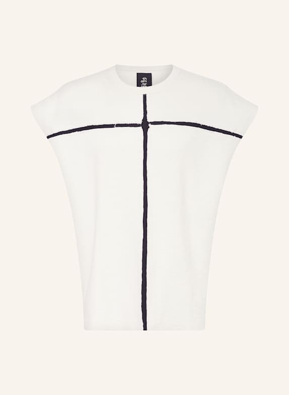 thom/krom Tank top ECRU/ BLACK