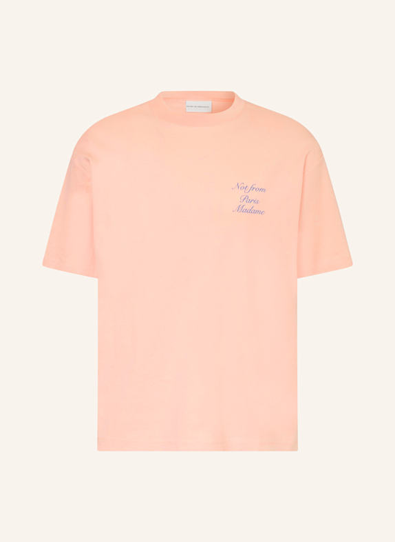 DRÔLE DE MONSIEUR T-Shirt HELLORANGE/ DUNKELBLAU